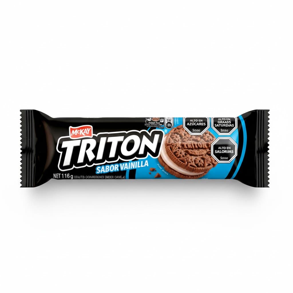 Tritón 116g sabor vainilla